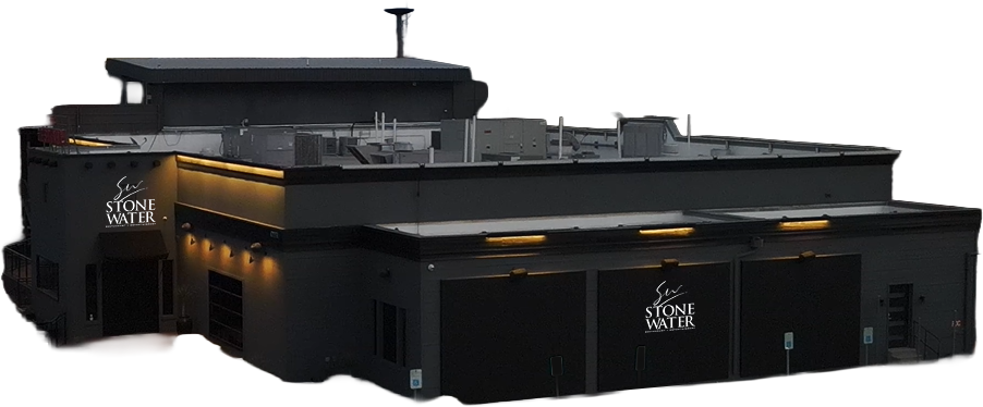 Stone Water Restaurant + Entertainment building